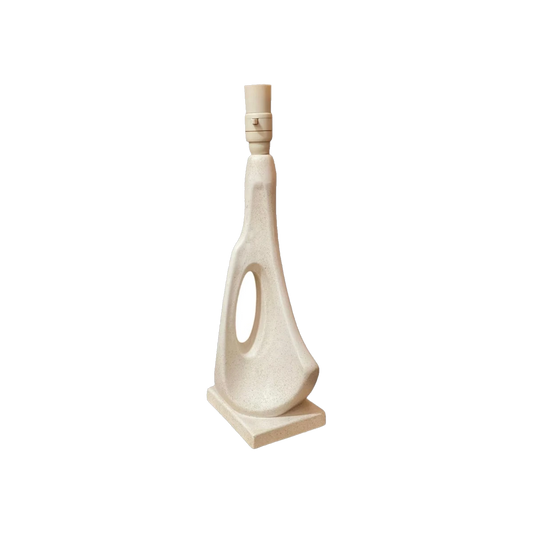 1960s Sculptural Ceramic Table Lamp Base