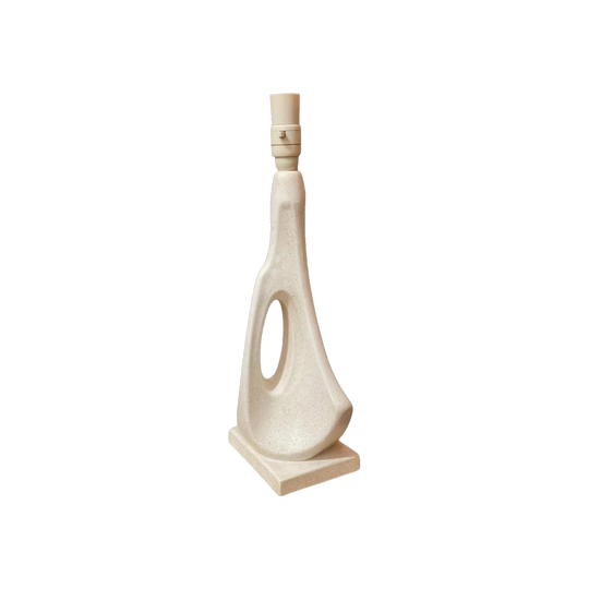 1960s Sculptural Ceramic Table Lamp Base