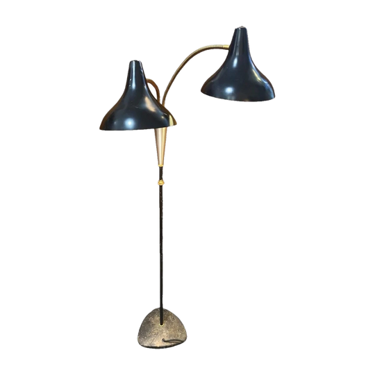 Iconic 1950s Daydream Twin-Head Pedestal Lamp