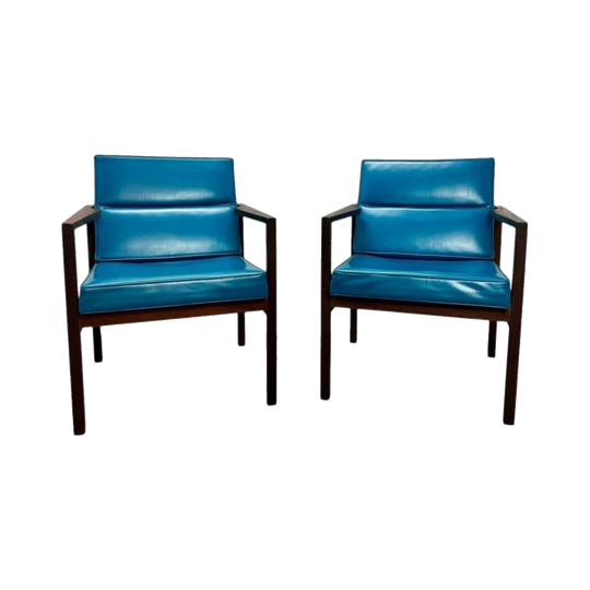 Pair of T.H. Brown Mid-Century Armchairs