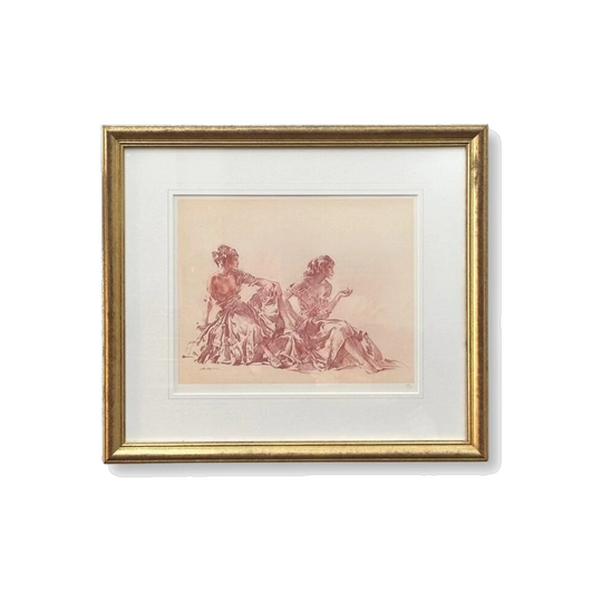 William Russell Flint (1880-1969) - Cecilia and Joanna print 109/650