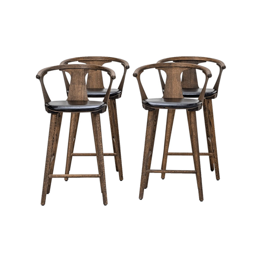 &Tradition 'In Between' SK8 Counter Stool Frames, Custom Upholstery