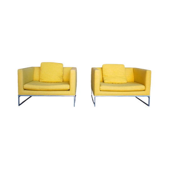 B&B Italia Tight Armchairs (Pair) – Contemporary Seating