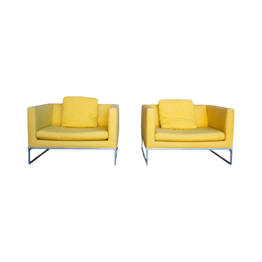 B&B Italia Tight Armchairs (Pair) – Contemporary Seating
