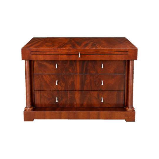 A Bolier Rosenau Biedermeier-Style Mahogany Commode