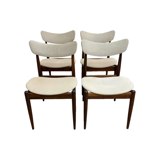 Set of 4 Mid Century Parker 'Matchstick' Dining Chairs