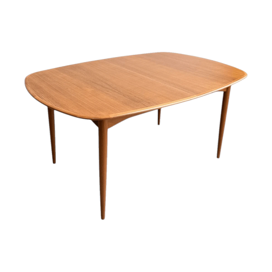 Fully Restored Mid-Century Parker 92 D End Dining Table