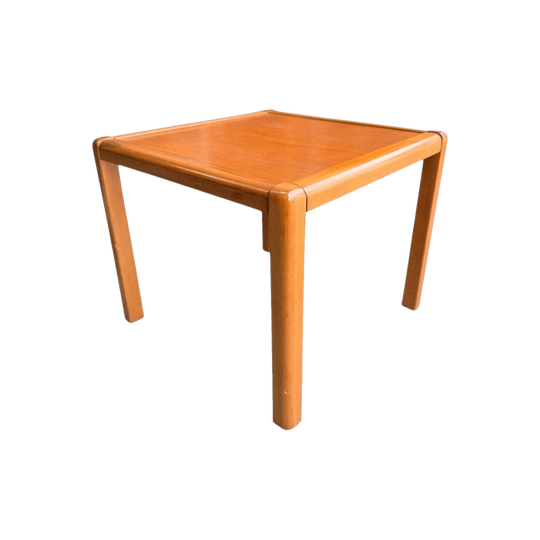 Petite Mid-Century Parker Square Teak Coffee Table