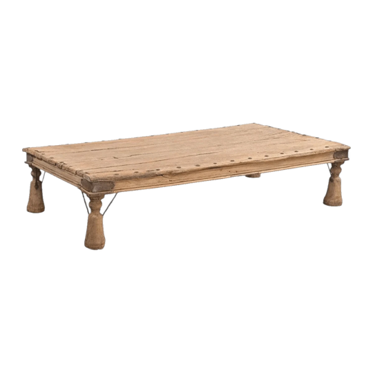 RUSTIC INDIAN COFFEE TABLE