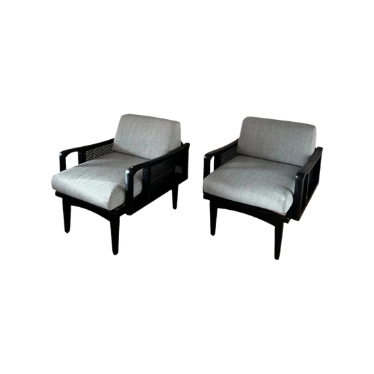 Mid century Cintique armchairs