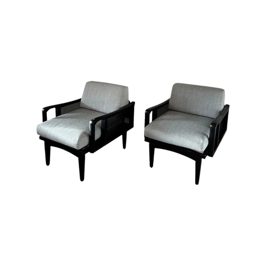 Mid century Cintique armchairs