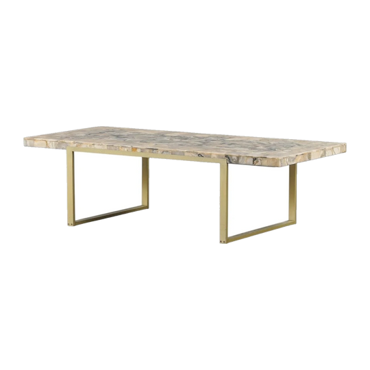 Alabaster Coffee Table, Italy 1970s