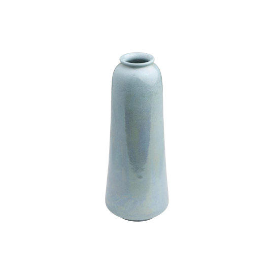 Ruskin Pottery Slender Pale Blue Glazed Vase