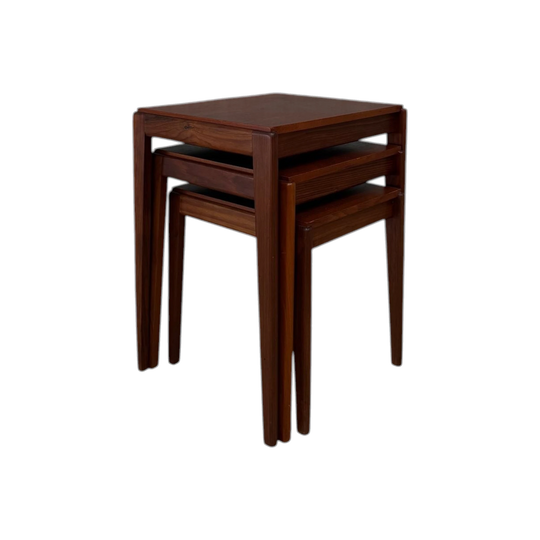 Mid-Century Teak Nesting Tables