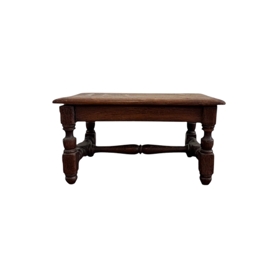 Oak Foot Rest Late 19TH Century