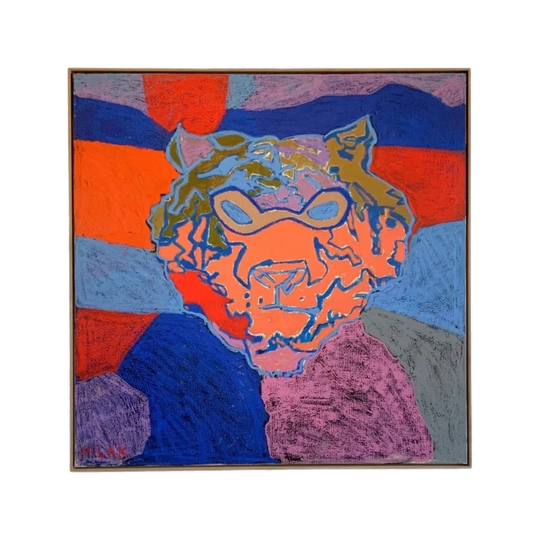 ‘Visionary Tiger’ Original Wall Art by Australian Artist MLAK – Karlee Mackie