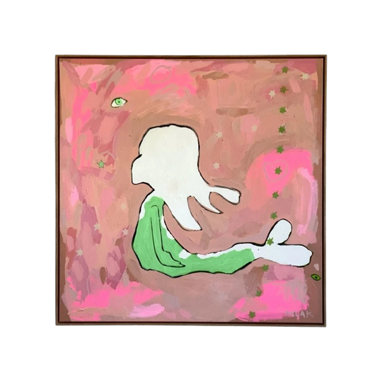 ‘Lucky Star’ Original Wall Art by Australian Artist MLAK – Karlee Mackie