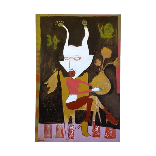 ‘Miss Fibonacci’ Original Wall Art by Australian Artist MLAK – Karlee Mackie