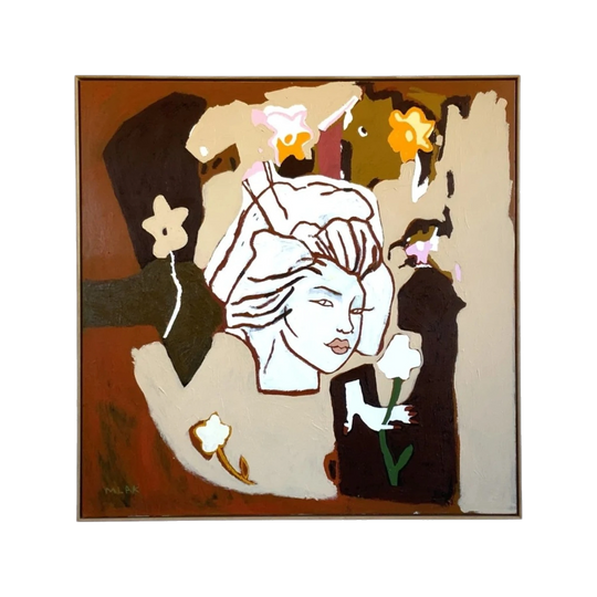 ‘Masako Stare’ Original Wall Art by Australian Artist MLAK – Karlee Mackie
