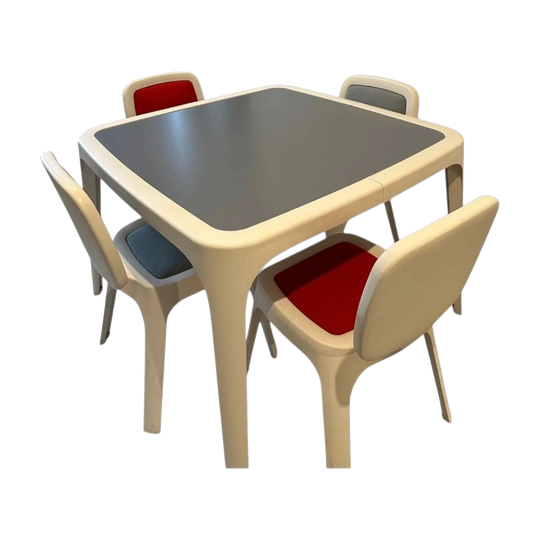 Marc Newson Coast Dining Set for Magis — Table & 4 Chairs