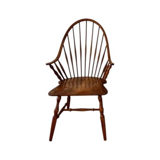 Yugoslavia Beech Spindle Back Chair
