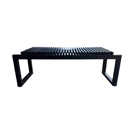 Black Cutter Style Bench