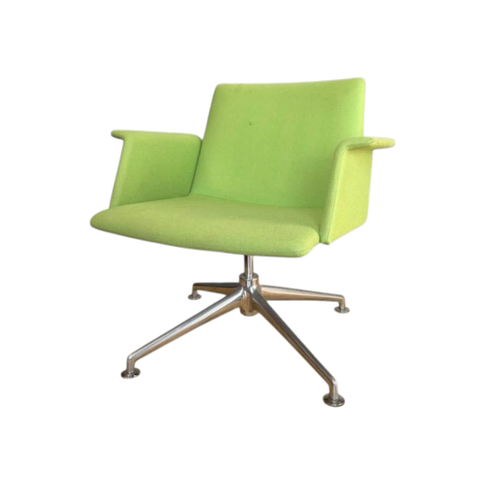Brunner Fina Lounge Designer Chair – apple Green - Made in Germany