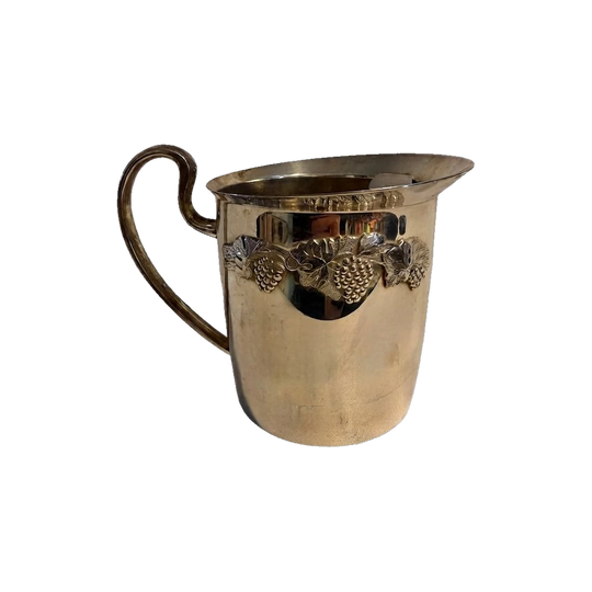 Antique EPNS Silver Plated Wine Bottle Coaster Pierced Fretwork Design