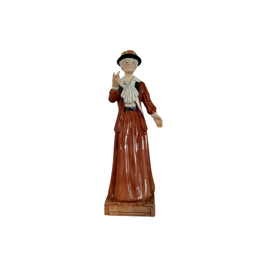 Coalport “The Suffragette” – Early Number 38 – Hand‑Painted Character Figurine