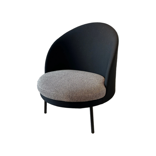 Jules Black Occasional Armchair, Arflex