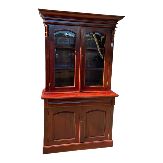Victorian style Mahogany bookcase