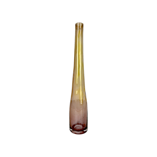 Amber Glass Bottle Vase By Villeroy & Boch