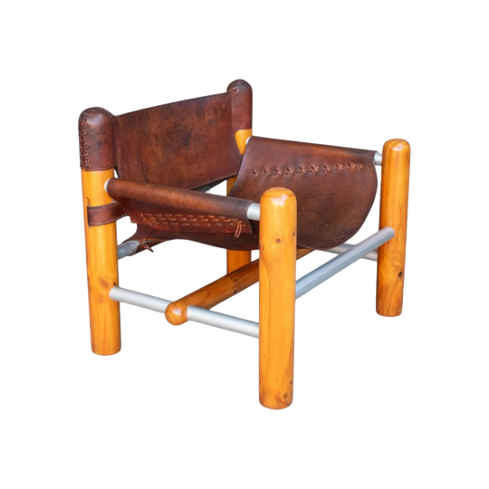 Robert Dunlop Tanderra Chair – Mid-Century Campaign Chair