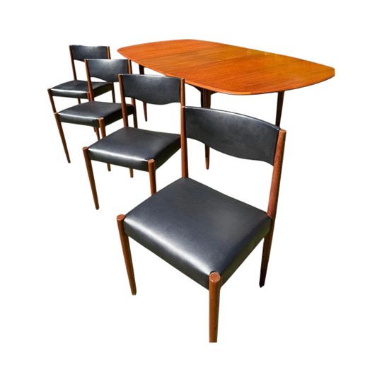 PARKER Mid Century Dining Table and Chairs