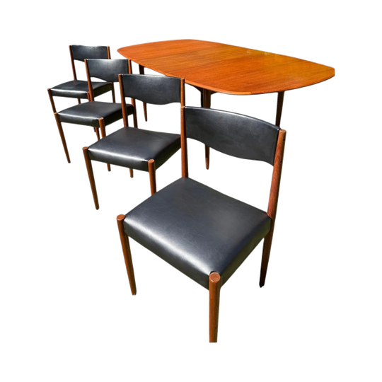 PARKER Mid Century Dining Table and Chairs