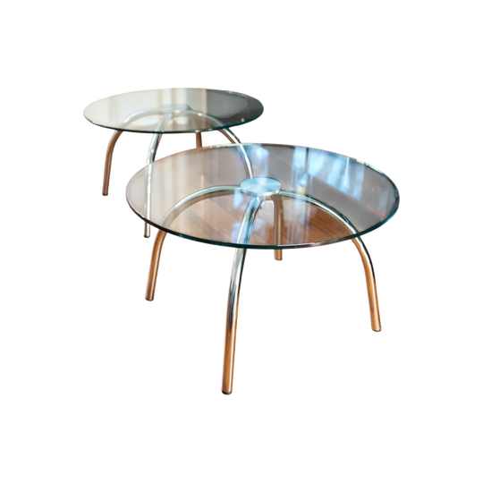 Vintage MCM Walter Knoll Marazzato Side Tables
