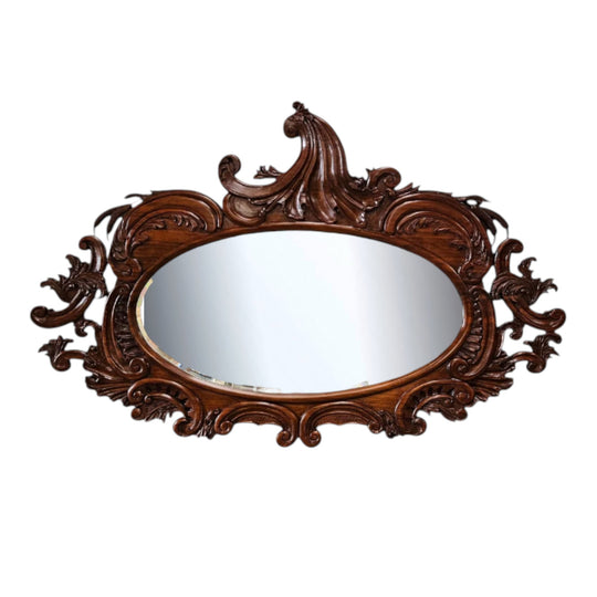 Antique Victorian Louis XV Style Mirror