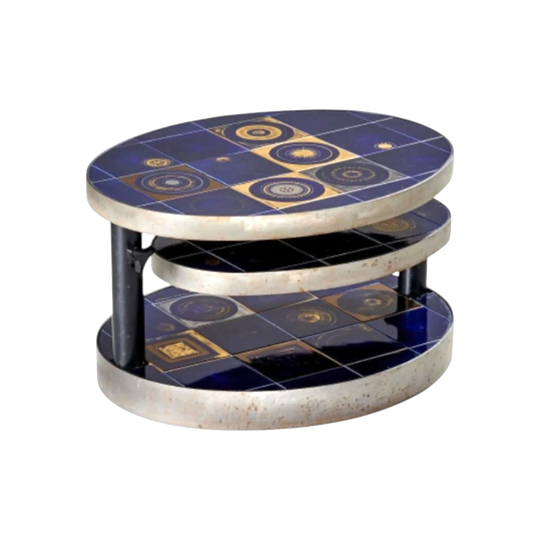 Georges PELLETIER French Ceramic Coffee Table
