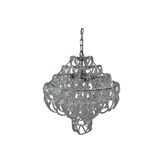 Giogali SP 50 Glass Pendant by Vistosi Italy 1970s