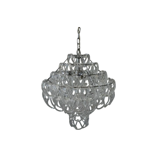 Giogali SP 50 Glass Pendant by Vistosi Italy 1970s