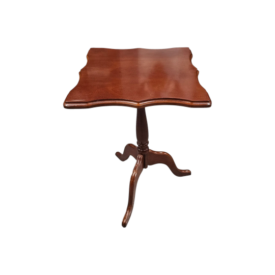 Vintage Mahogany Tilt-Top Wine Table – No. 1