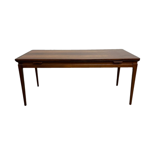 Mid Century Danish Made Brazilian Rosewood Extending Coffee Table*