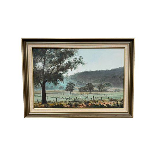 John Hansen Australian Rural Landscape Painting
