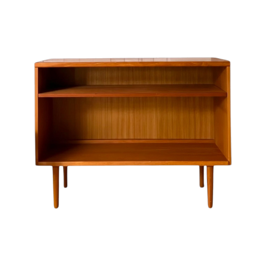 Noblett Mid Century Vintage Teak Bookcase Record Cabinet