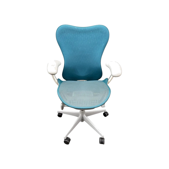 Pre-Loved Herman Miller Mirra 2 - Blue/White