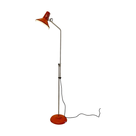 Fully Restored MCM Retro LUXO Floor Lamp