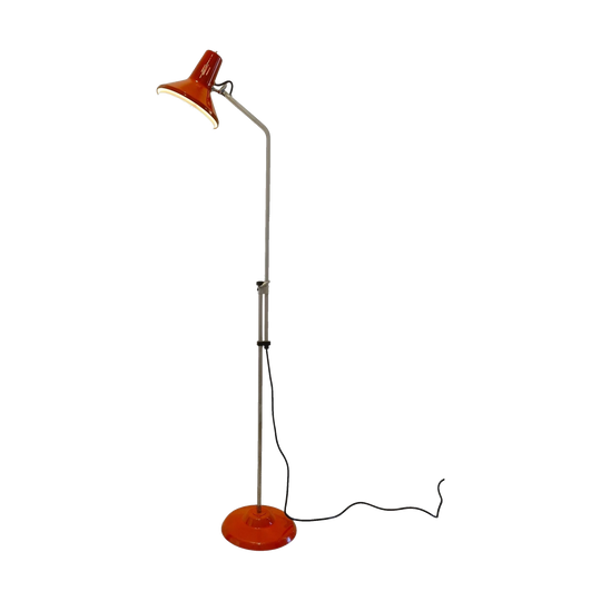 Fully Restored MCM Retro LUXO Floor Lamp