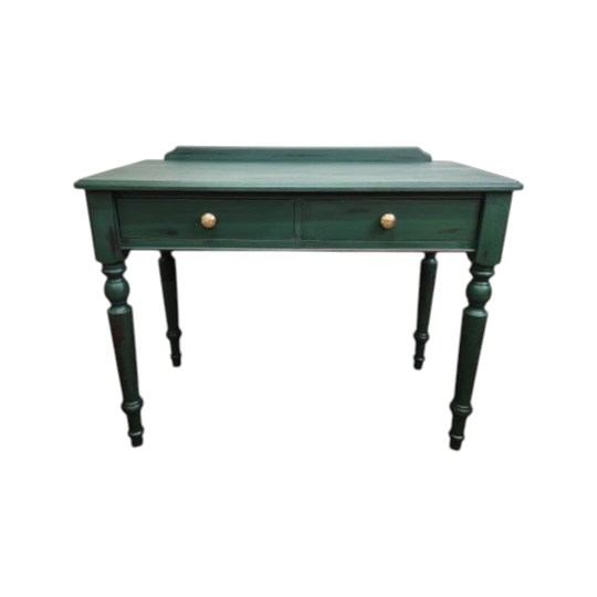 Amsterdam Green 2 Drawer Hall Table