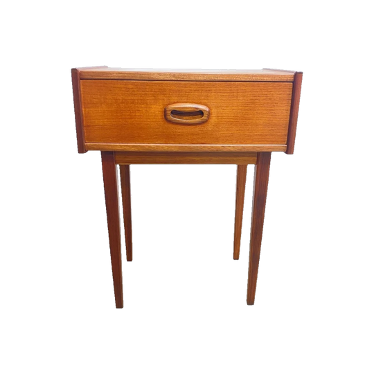 Mid Century Parker Teak Bedside Table Restored*