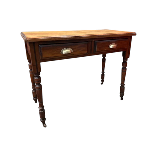 Edwardian Era Kauri Desk / Hall Table